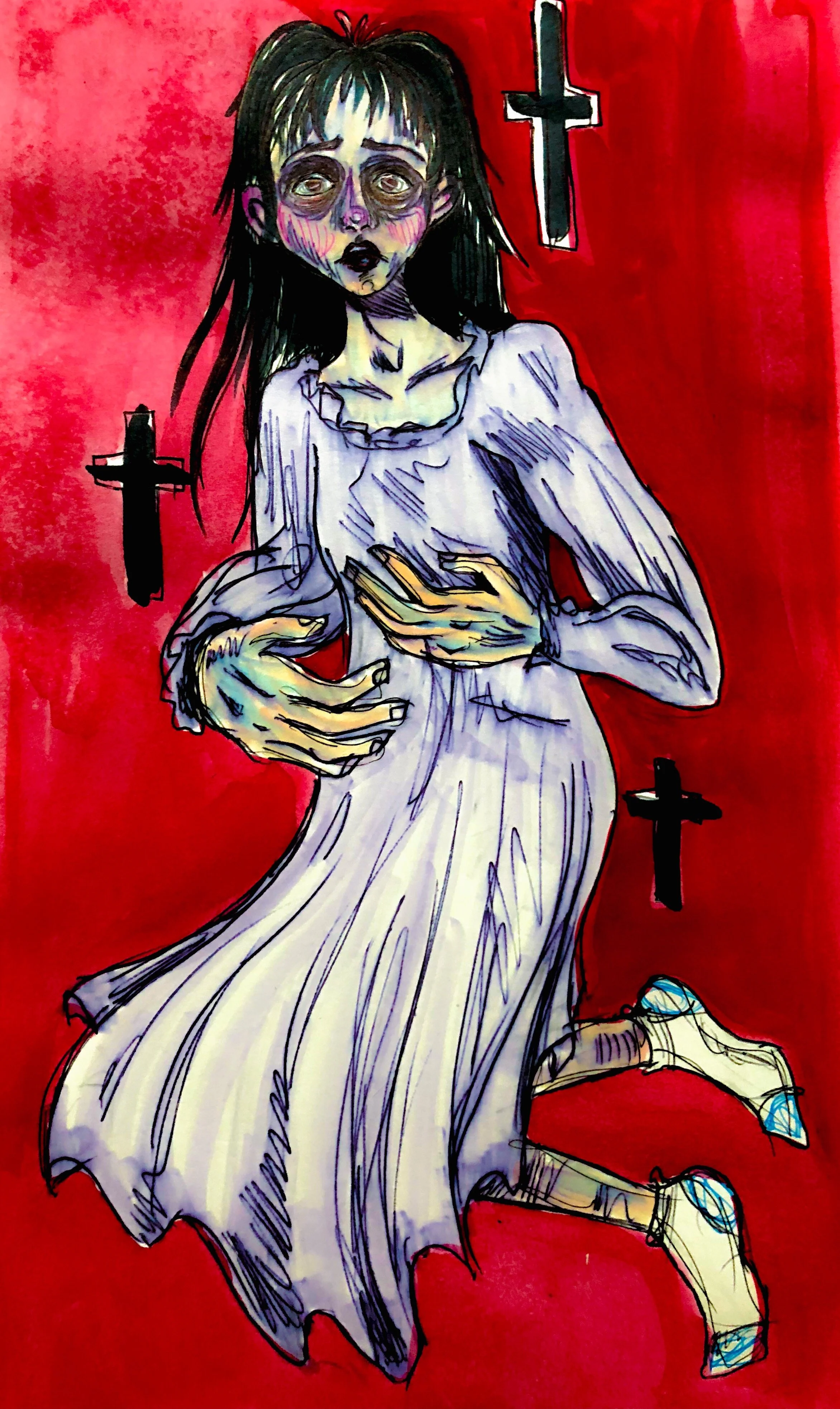 Sketch based on Halloween Decoration, 2022