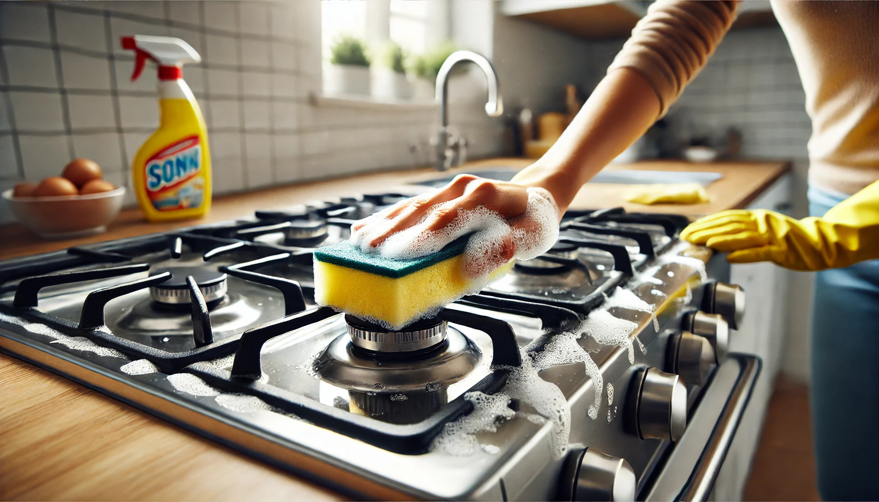 Gas Stove Cleaner