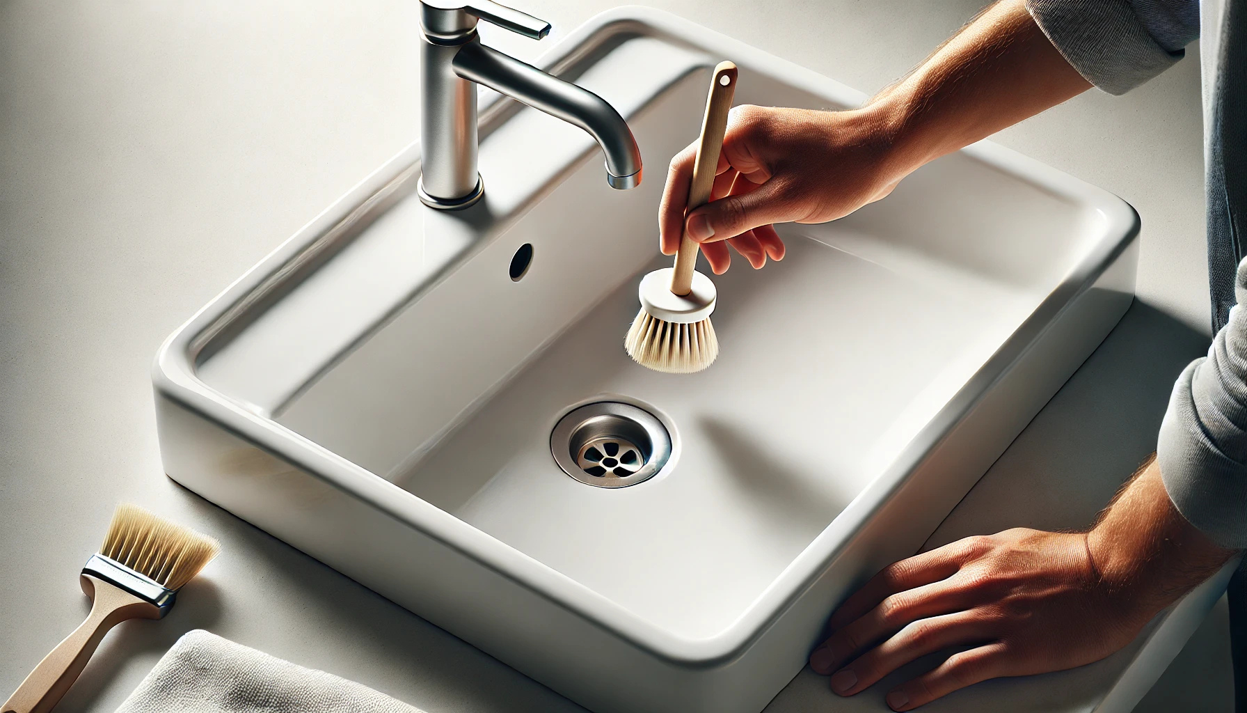 How To Clean Overflow Hole In Sink