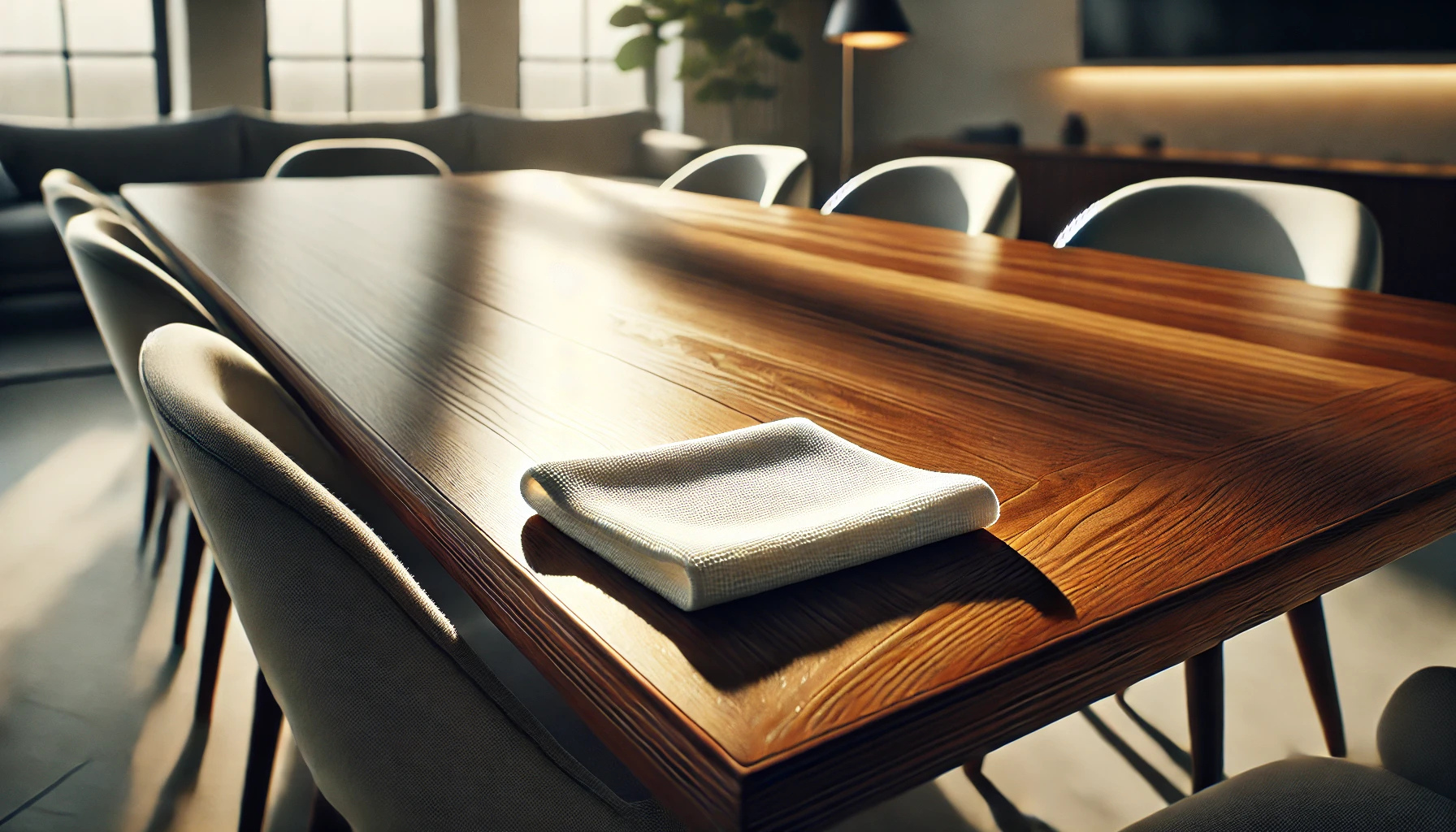 Cleaning A Table
