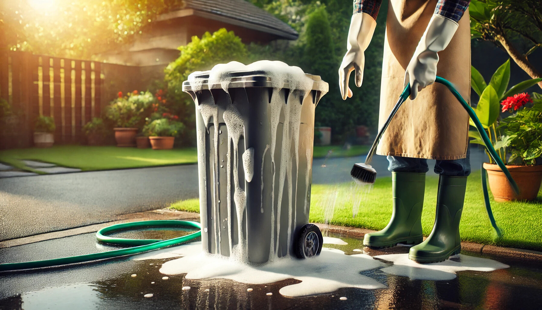How To Clean Trash Can