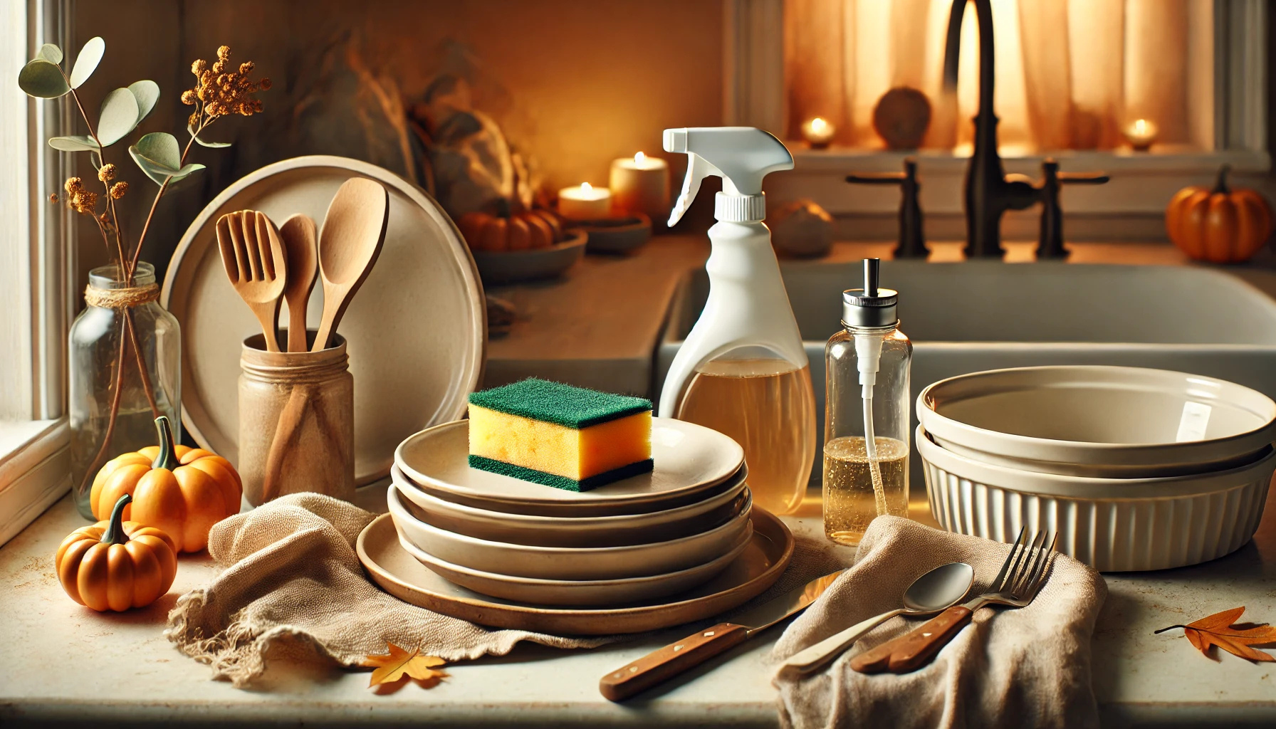 Clean Up After Thanksgiving Dinner