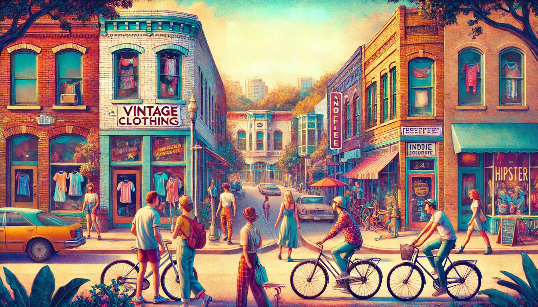 What is Hipster Neighborhood in Austin?