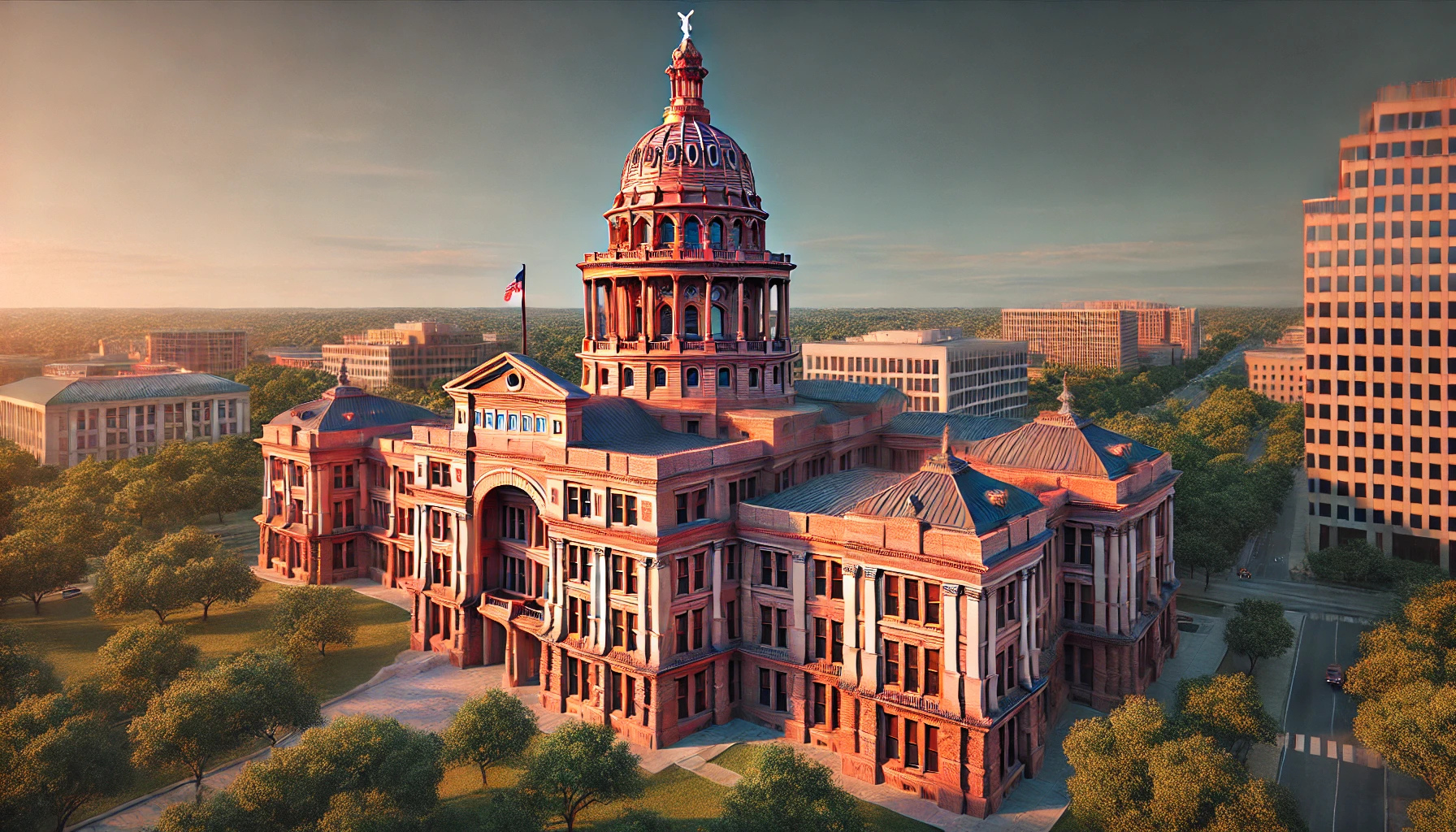 What is Special About the Capitol Building in Austin Texas?