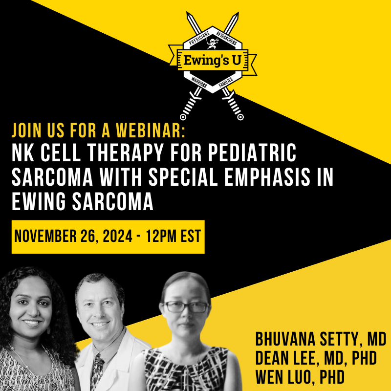 Ewing's U: NK Cell Therapy for Ewing sarcoma