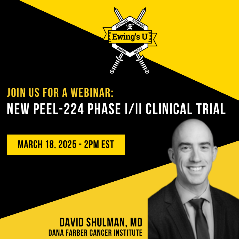 Ewing’s U: New PEEL-224 Phase I/II Clinical Trial