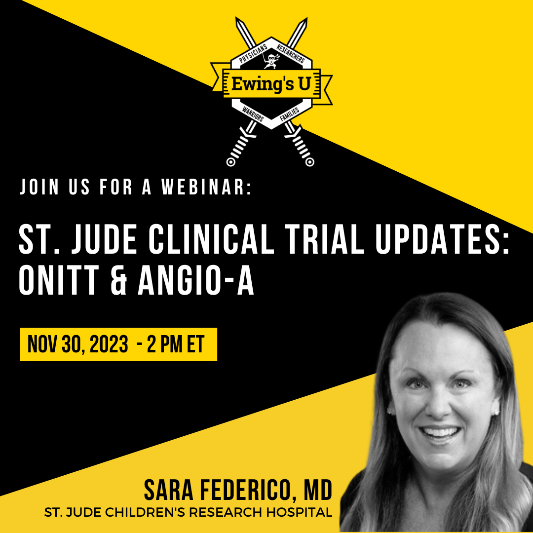 Ewing’s U: Dr. Federico Clinical Trial Update on ONITT &amp; ANGIO-A