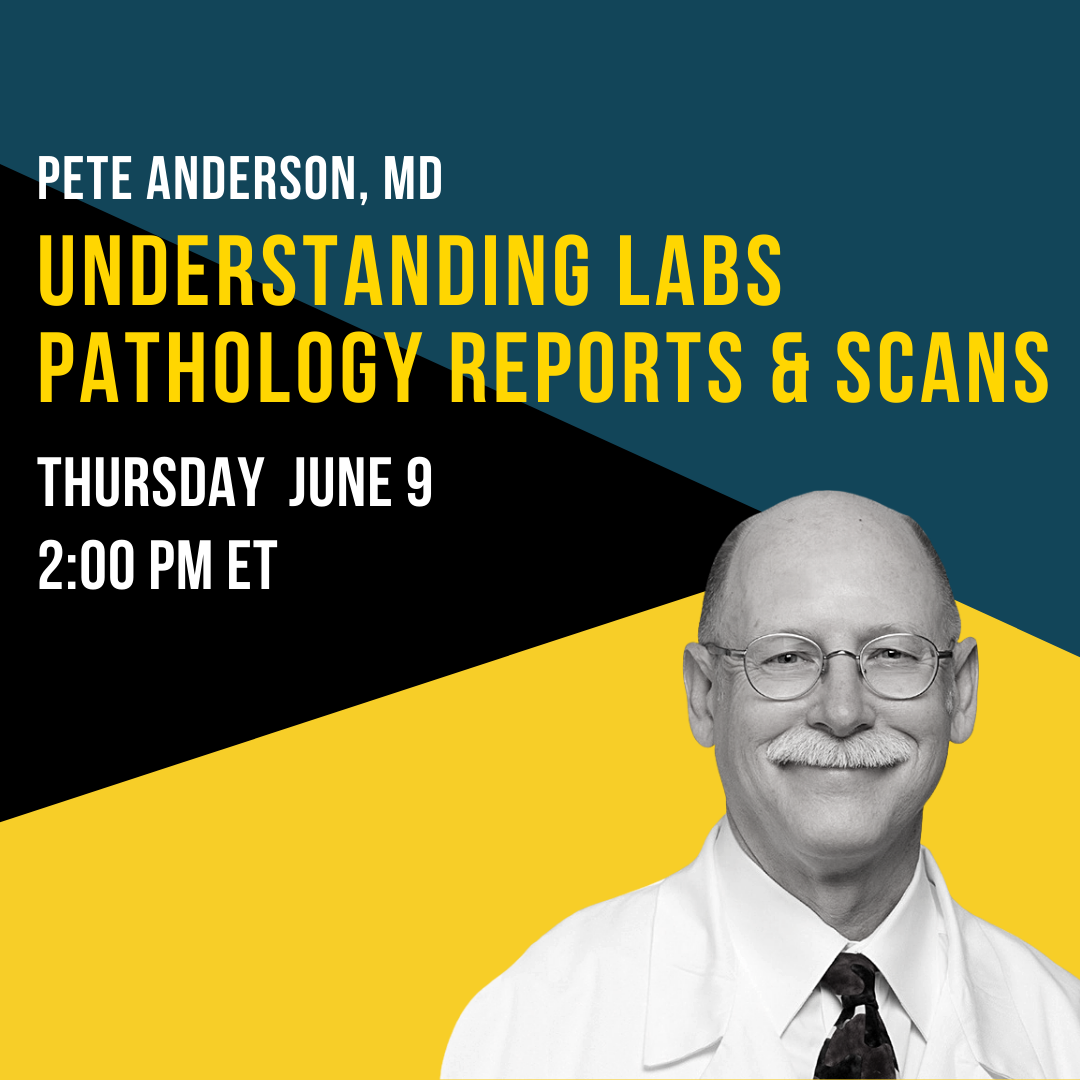 Ewing's U: Pete Anderson MD, PhD | Understanding Labs, Scans and Pathology