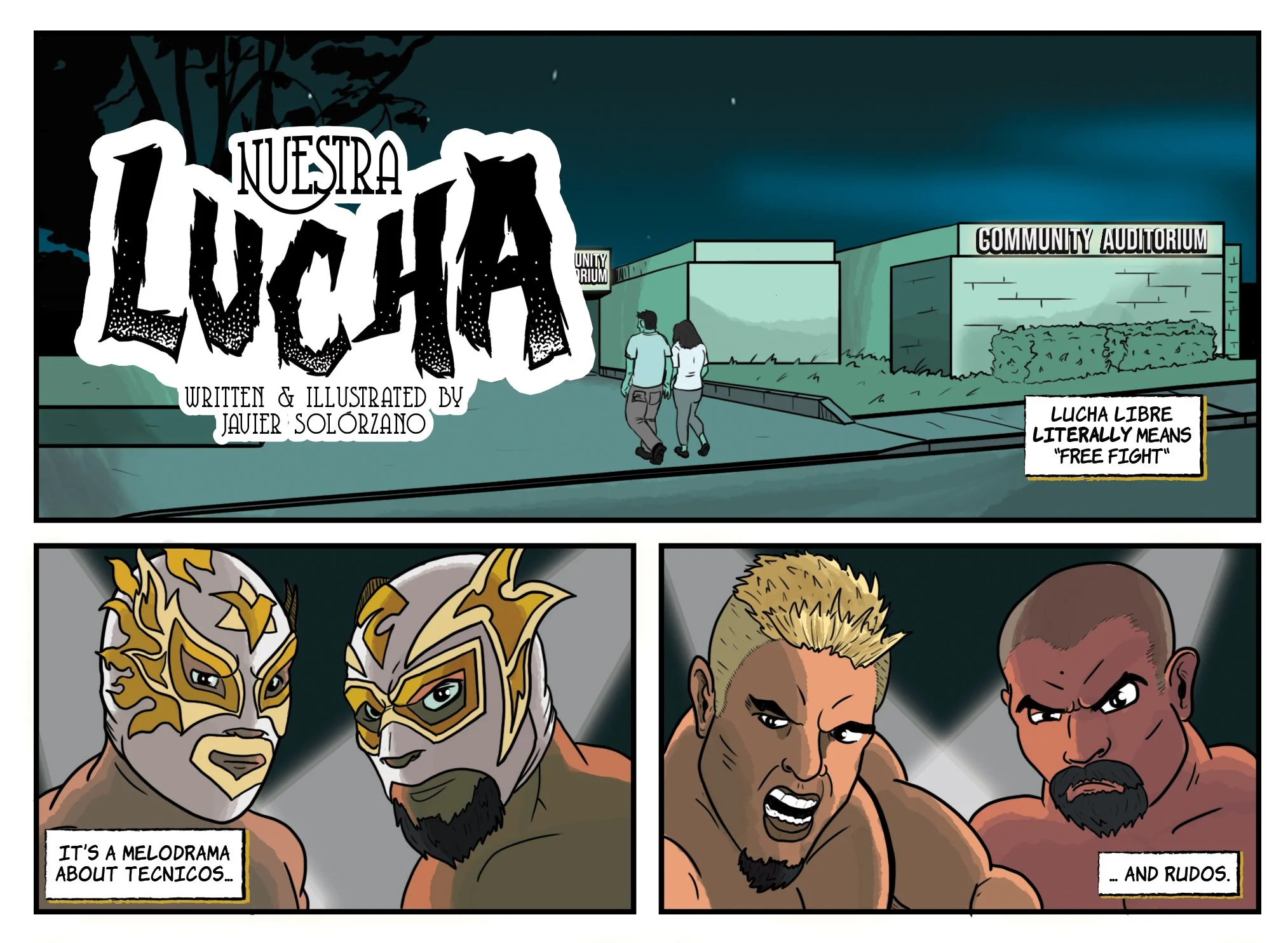 Lucha Cat Javier Solorzano-Cocinas to Lucha Libre Rinsides Anthology-Image 1.jpg