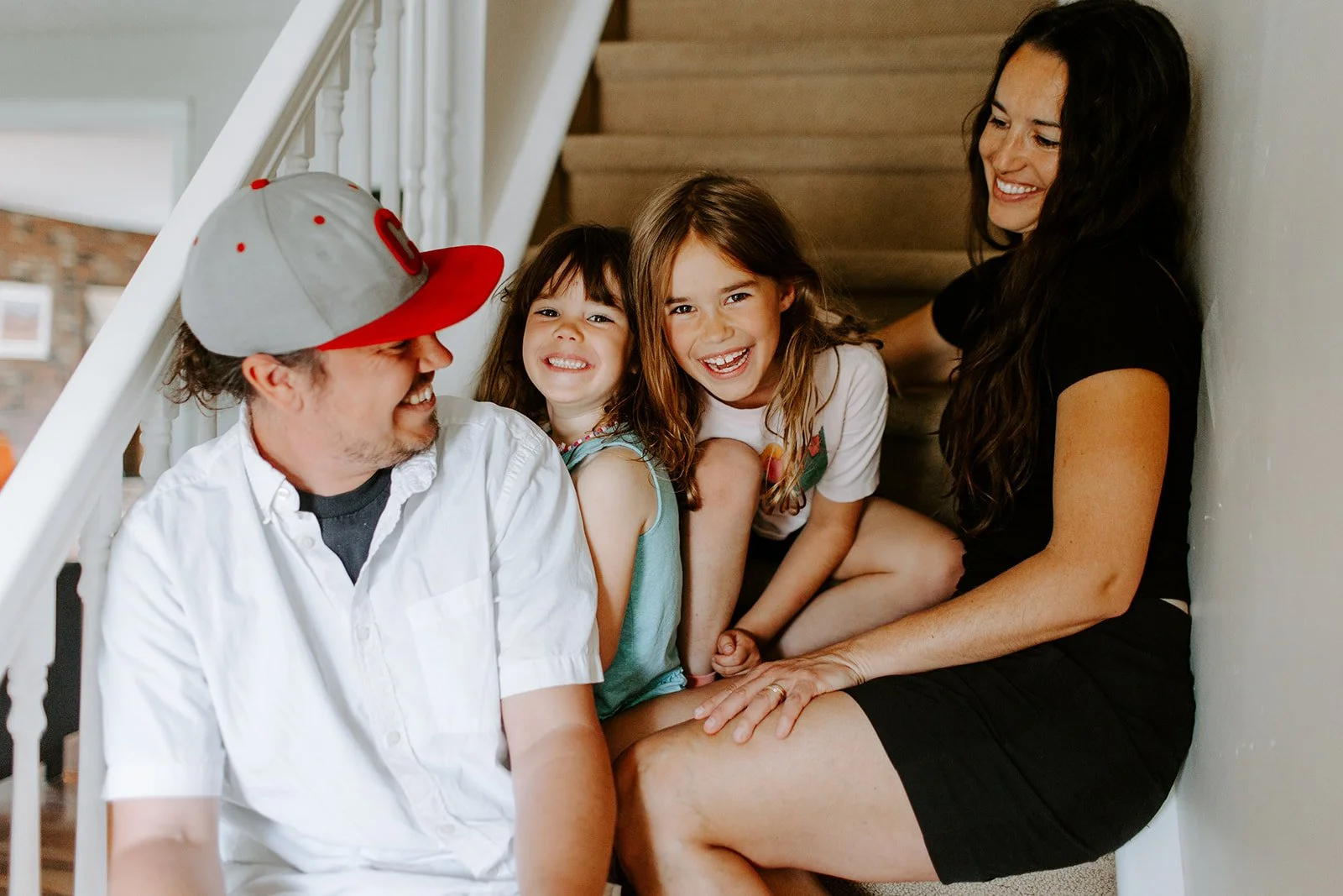 in- home documentary family session.