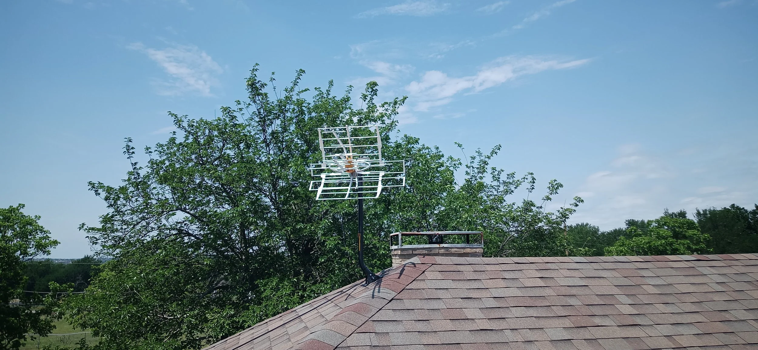 Televes antenna professionally installed in Waxahachie Texas