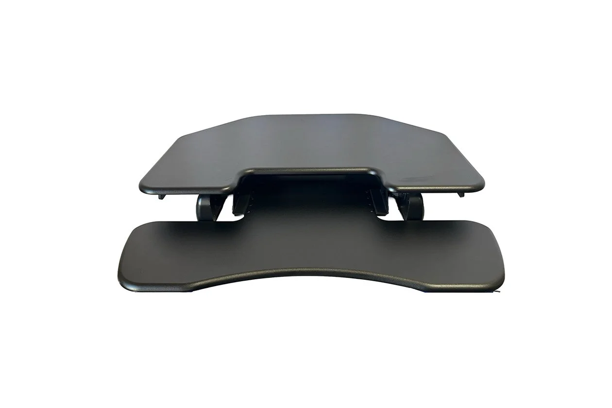 VariDesk Cube Corner 36 Adjustable Standing Desk Converter – Black – New Open Box