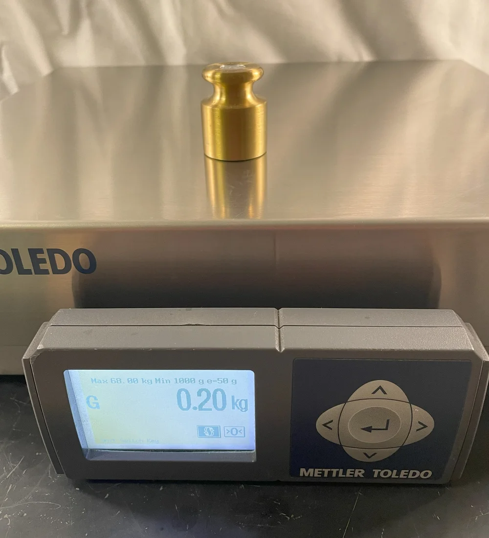 Balance D'expédition Mettler Toledo BC60 150 Lb - Modèle BCA-222-60U - Pour Pièces Ou Réparation