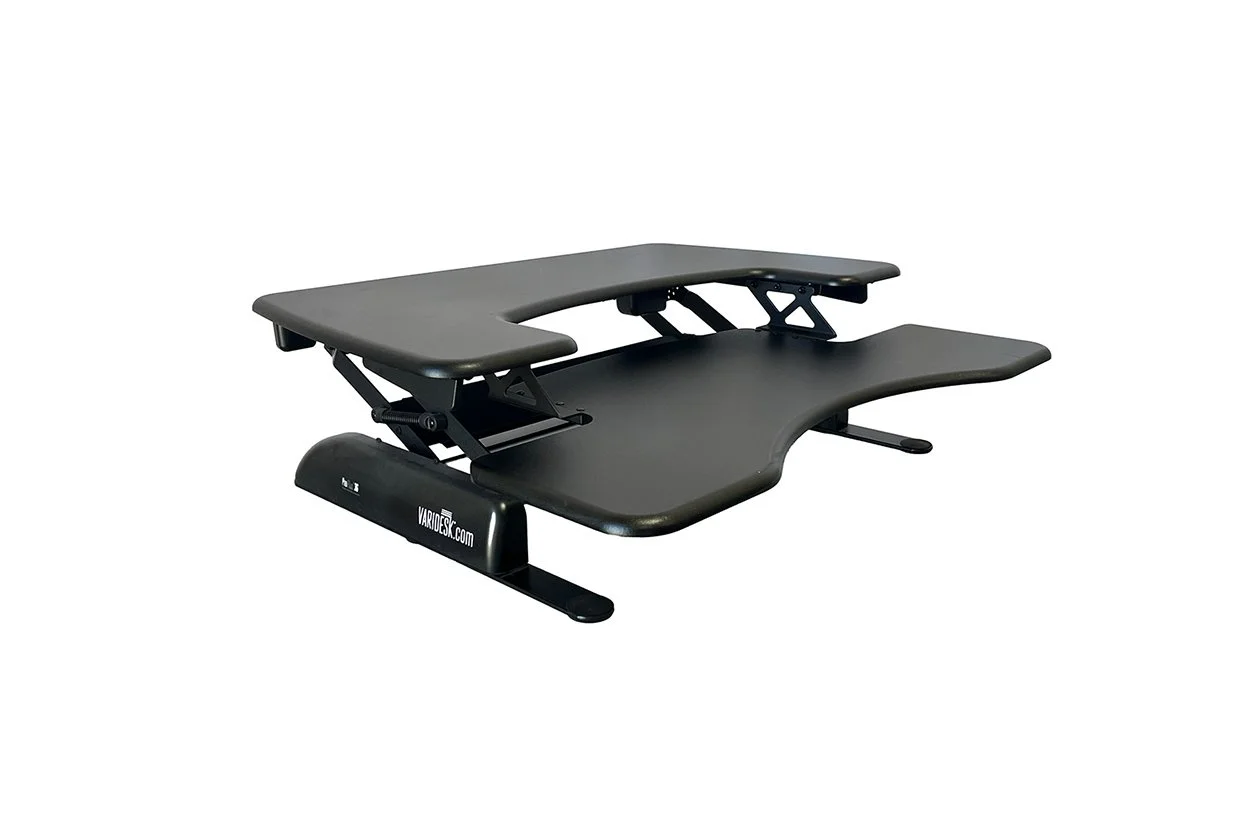 VARIDESK Pro Plus 36 Adjustable Standing Desk Converter – Black – New Open Box