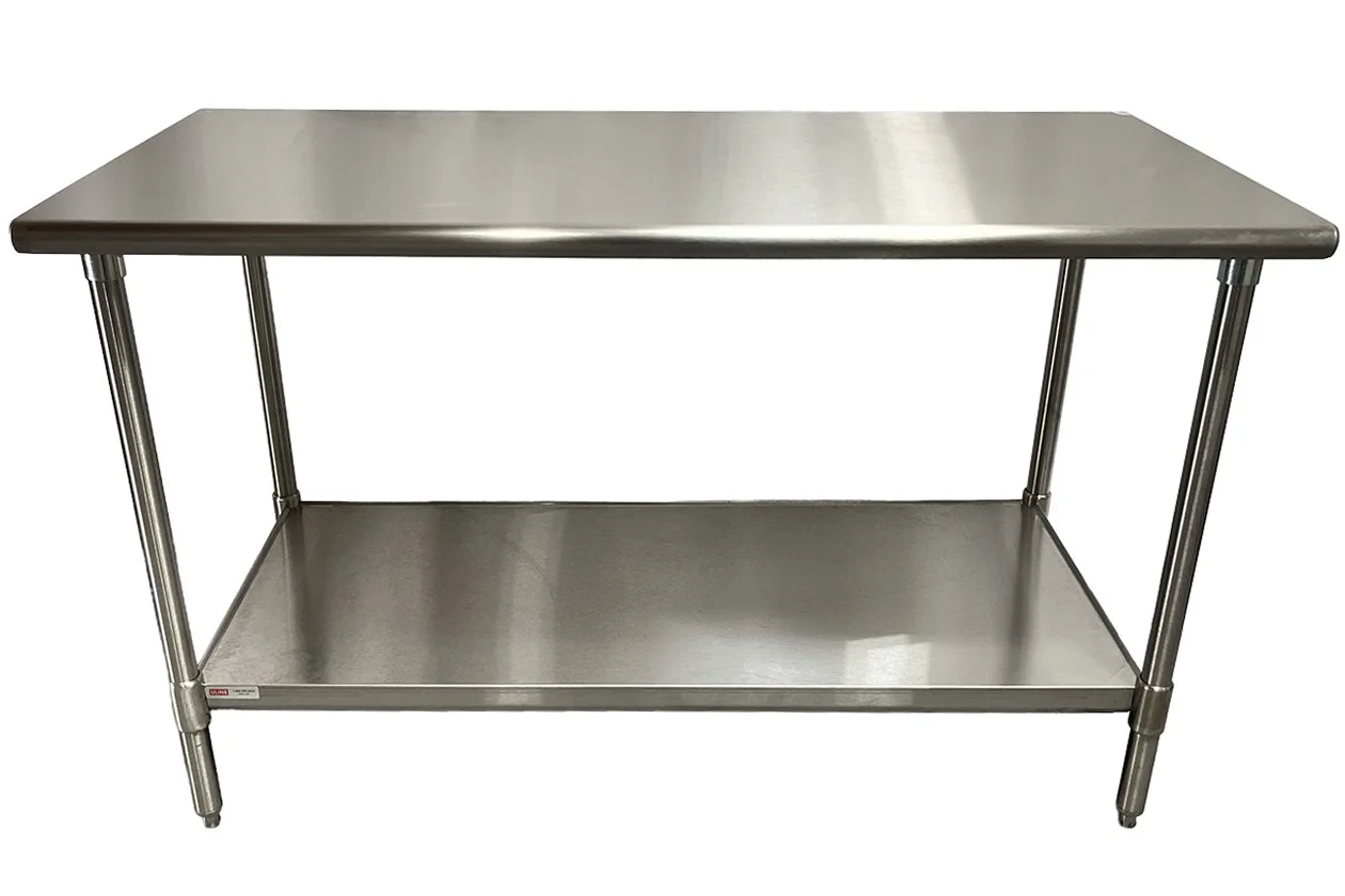 uline-h-5000-heavy-duty-stainless-steel-work-table-60x30-pre-owned