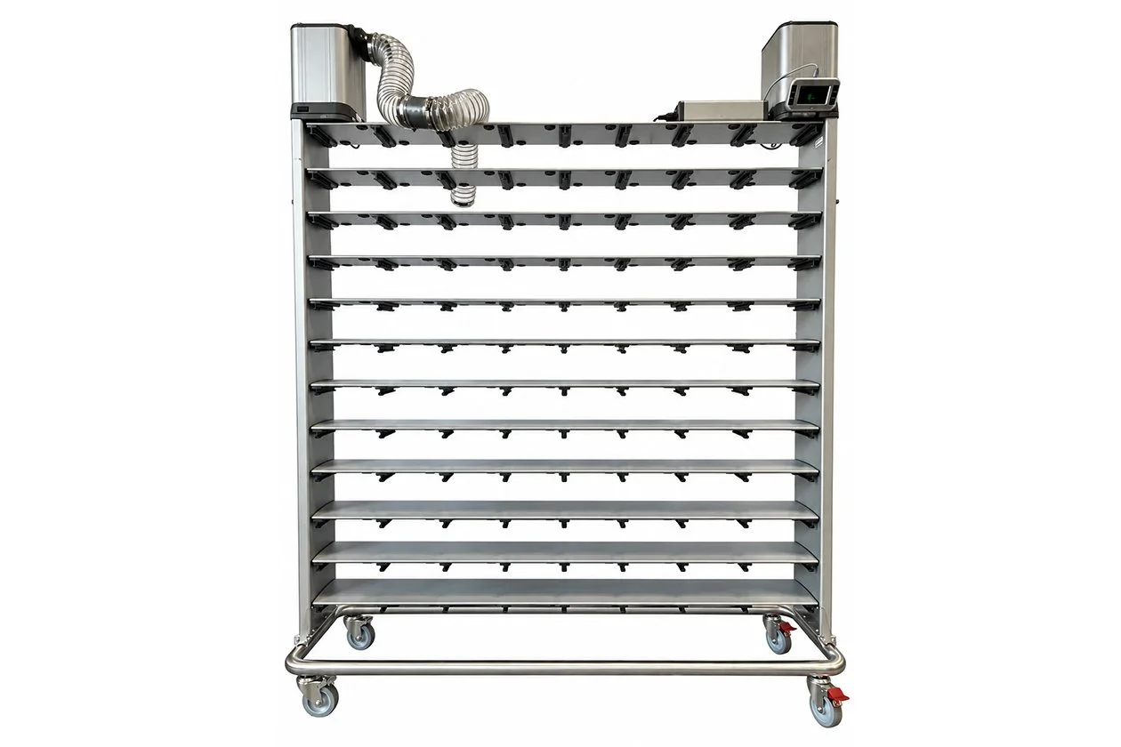 V3.5 Innovive Mouse Single-Sided IVC Rack – 48, 50, 66, 77 or 88 Cage Capacity