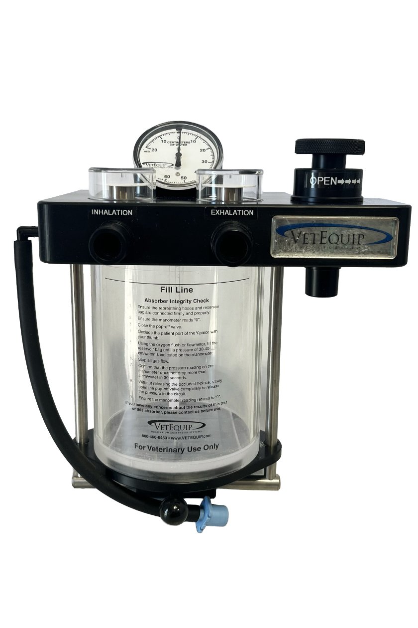 VetEquip Isoflurane Veterinary Anesthesia Vaporizer with Flowmeter