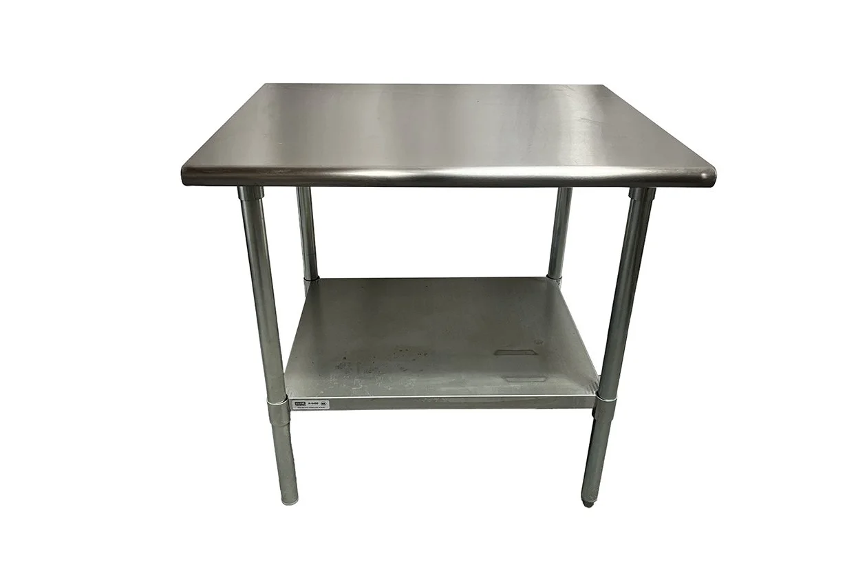 Heavy-Duty Stainless Steel Work Table 36" × 30" × 35"