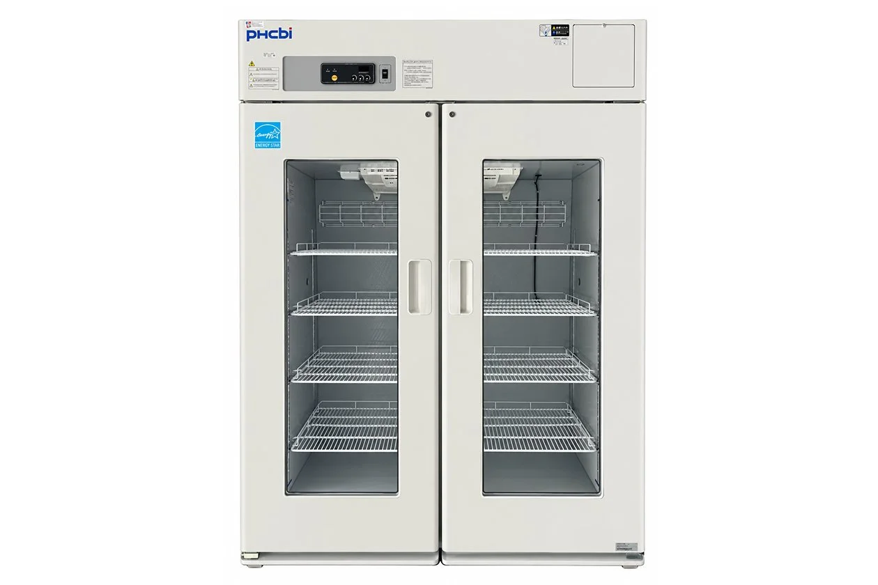 PHCbi MPR-1412-PA Double Door Pharmaceutical Refrigerator – 48.2 Cu Ft