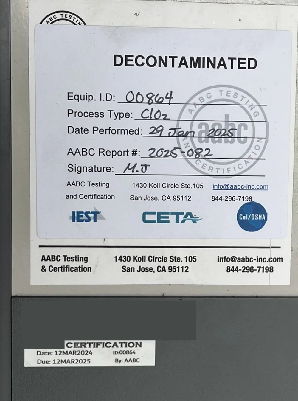 Labconco Logic Class II, Type A2 Biological Safety Cabinet - 3