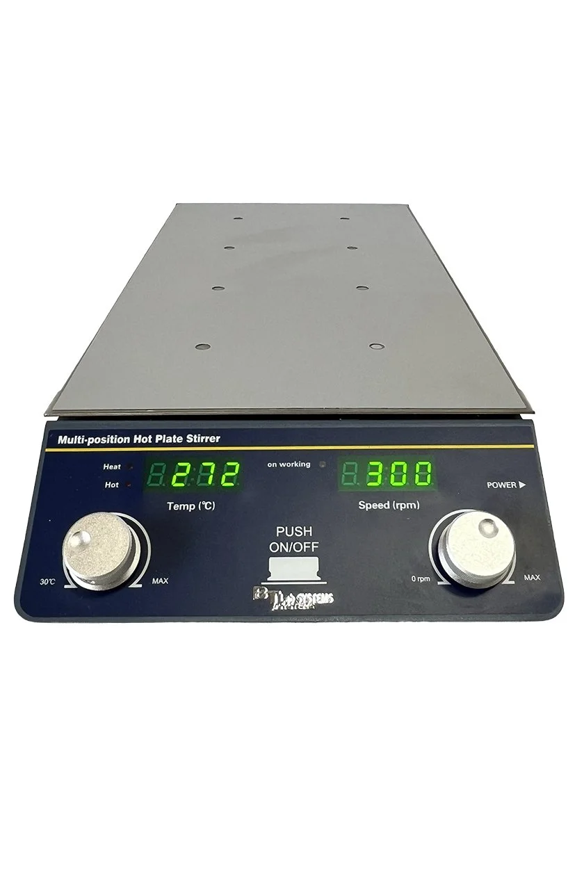 bt-labsystems-bt1016-10-position-digital-hot-plate-magnetic-stirrer-pre-owned