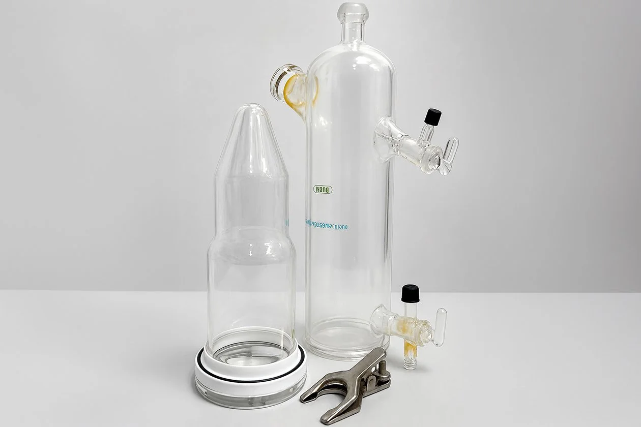BUCHI Rotavapor R-210/R-215 Cold Trap Condenser Glassware Set