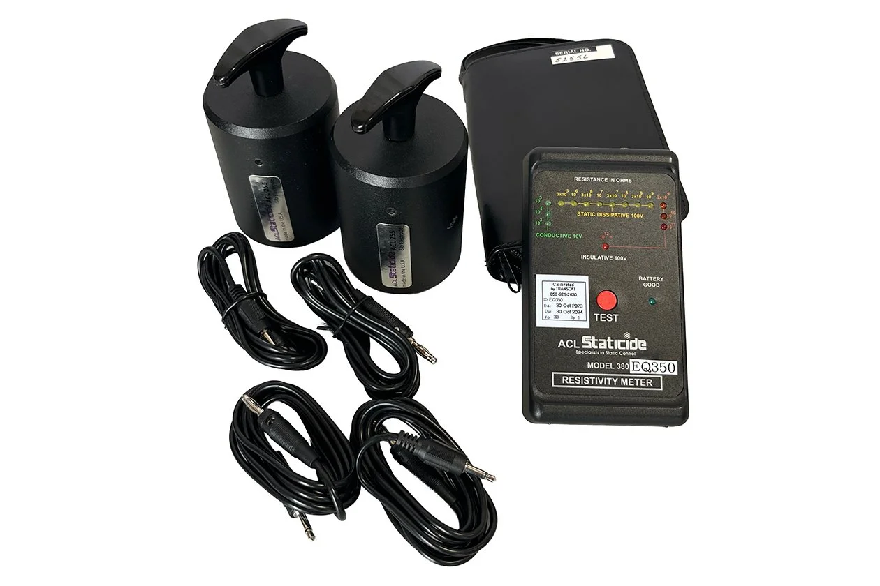 ACL Staticide 380 Resistivity Meter with 381 Weight Kit and 5 lb Probes
