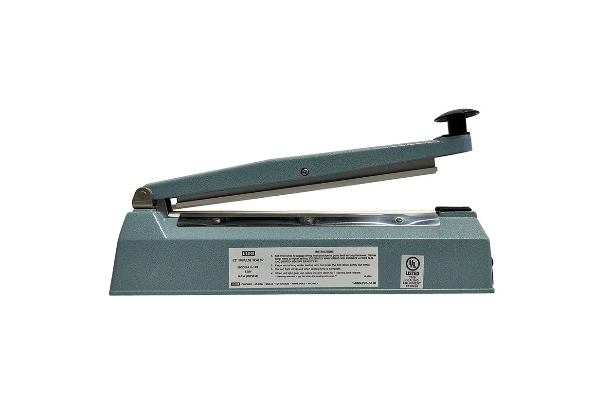 Uline H-190 12" Tabletop Impulse Heat Sealer
