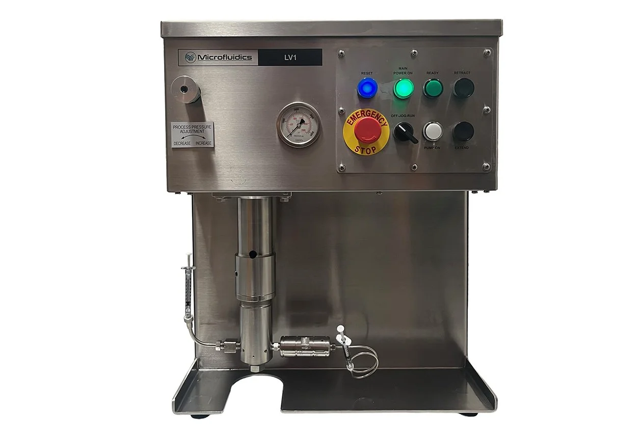 microfluidics-lv1-high-pressure-microfluidizer-processor