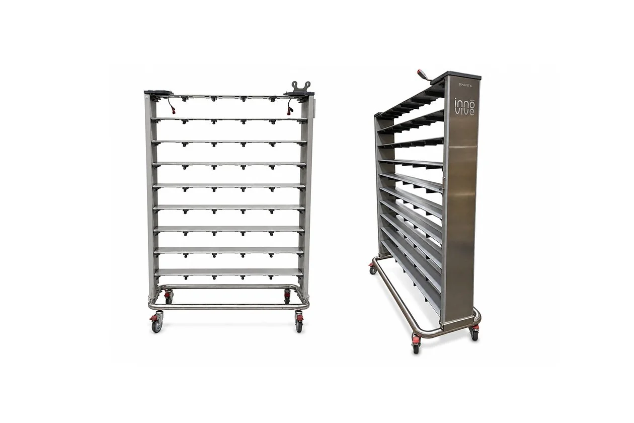 Innovive Mouse Single-Sided IVC Rack – 48, 50, 66, 77 or 88 Cage Capacity