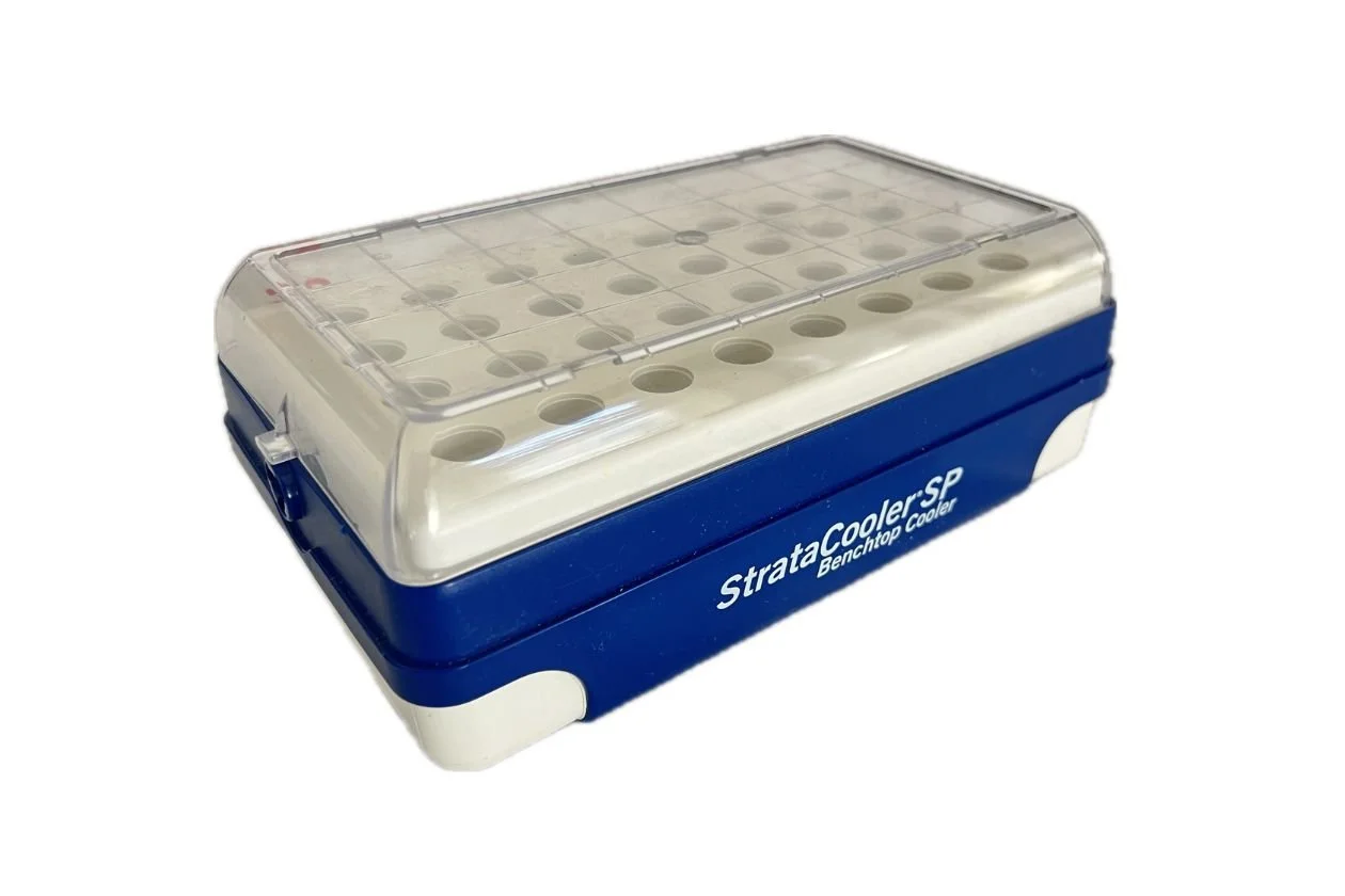 StrataCooler SP Benchtop Cooler (8x4, 1.5ml tubes) Blue