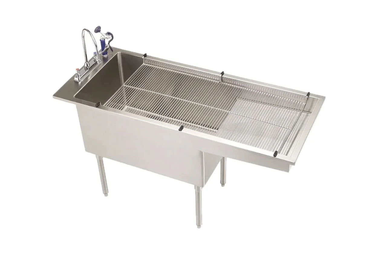 Shor-Line 5"/17" Split Stainless Steel Exam Table