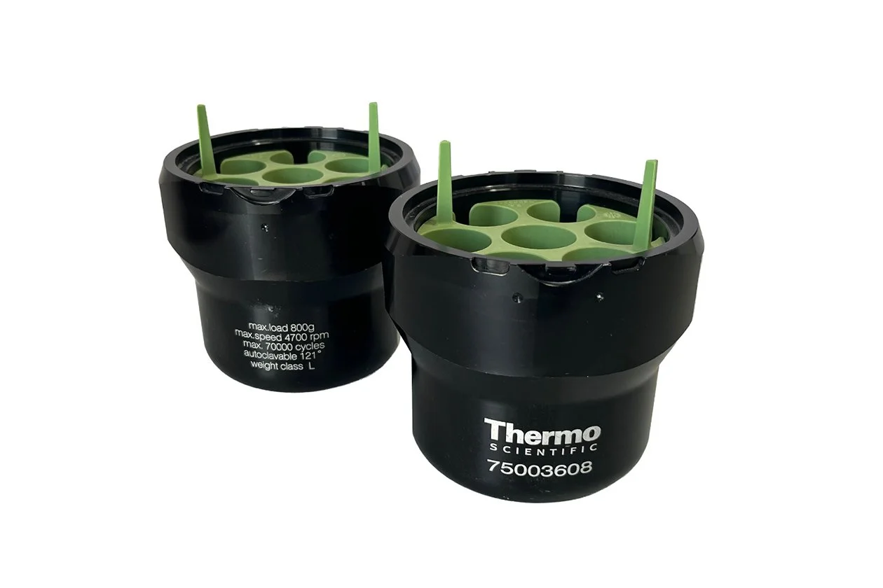 Thermo Scientific TX-750 750 mL Buckets with 50 mL Tube Adapters