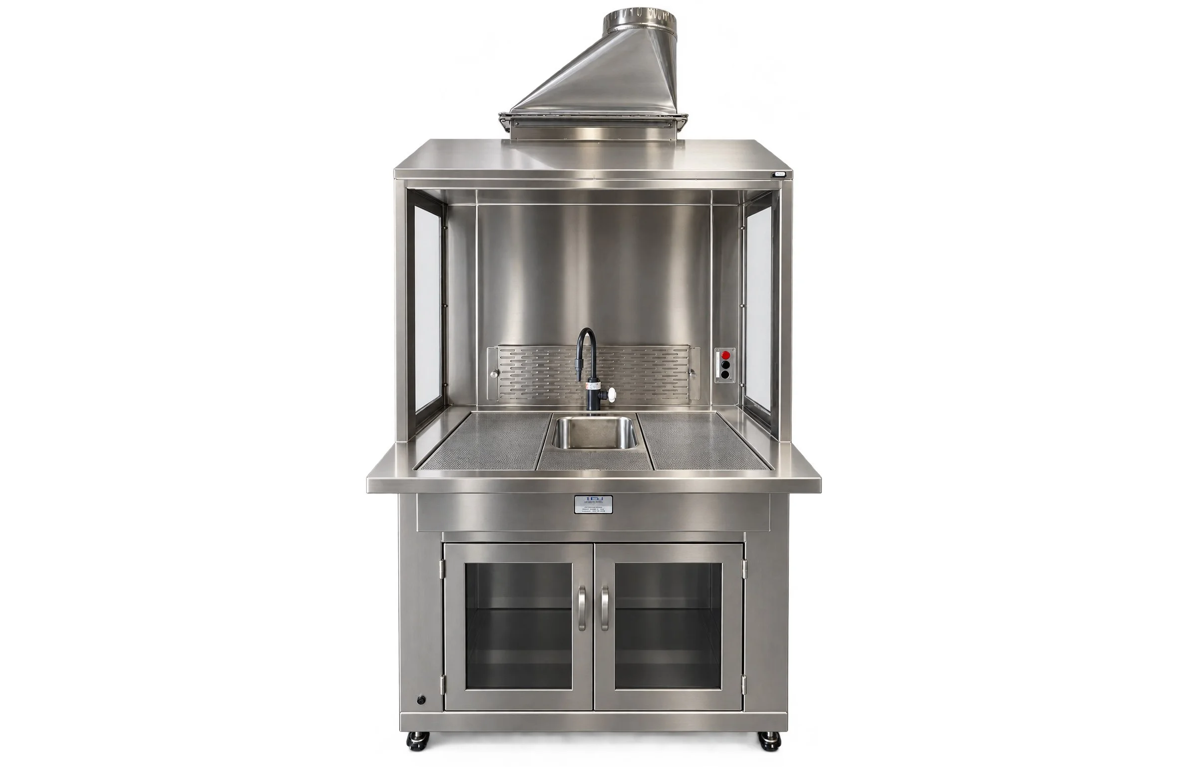 TBJ Stainless Steel Ventilated Workstation with Formalin Faucet