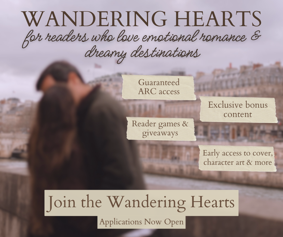 Apply to My Author Street Team for Exclusive Book Perks