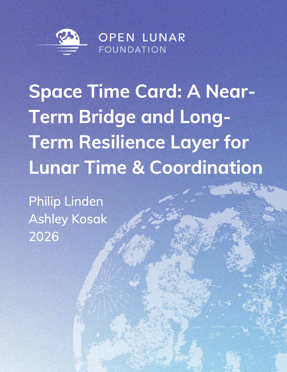 Space Time Card: A Near-Term Bridge and Long-Term Resilience Layer for Lunar Time &amp; Coordination