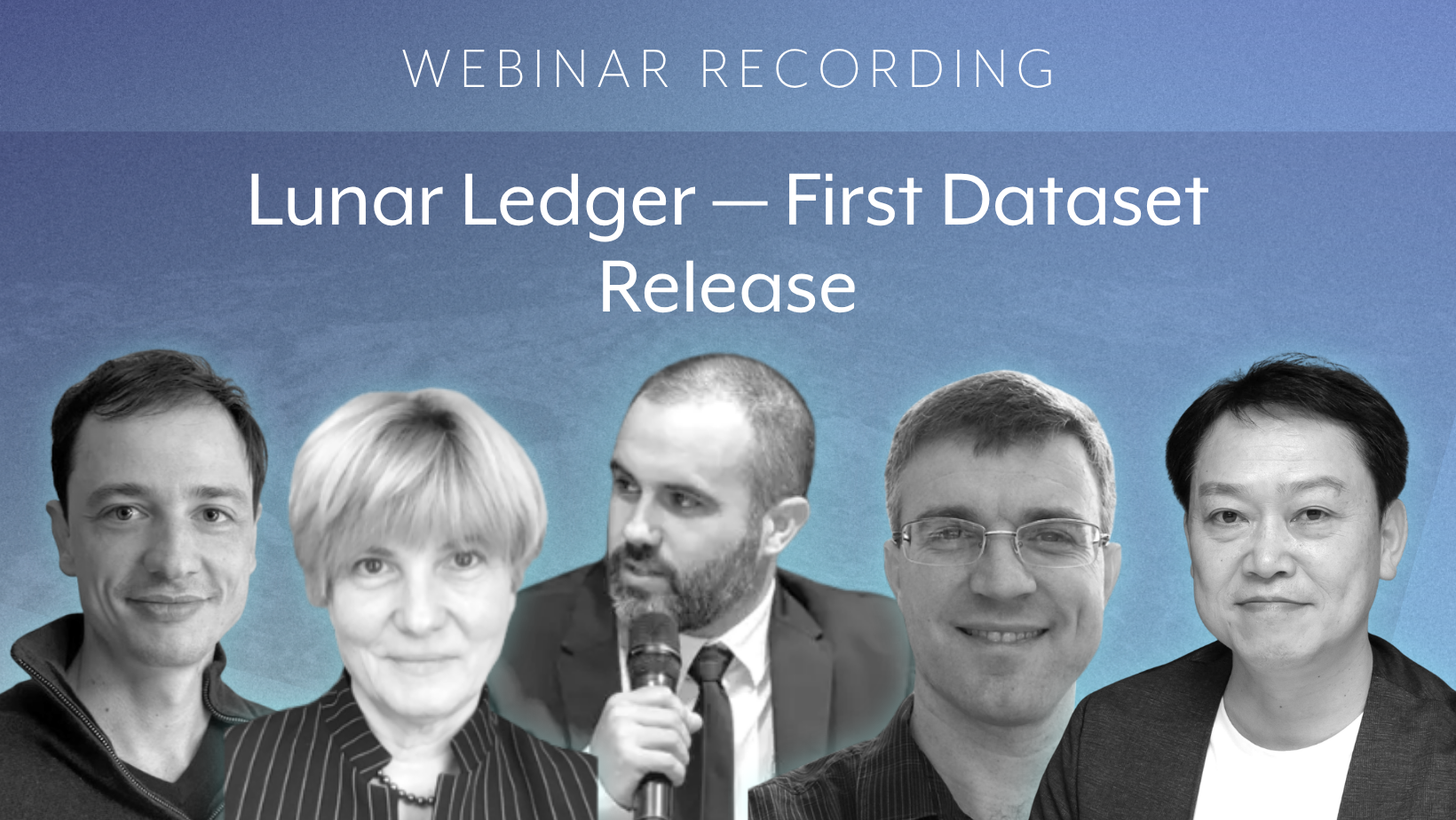 Lunar Ledger | First Dataset Release