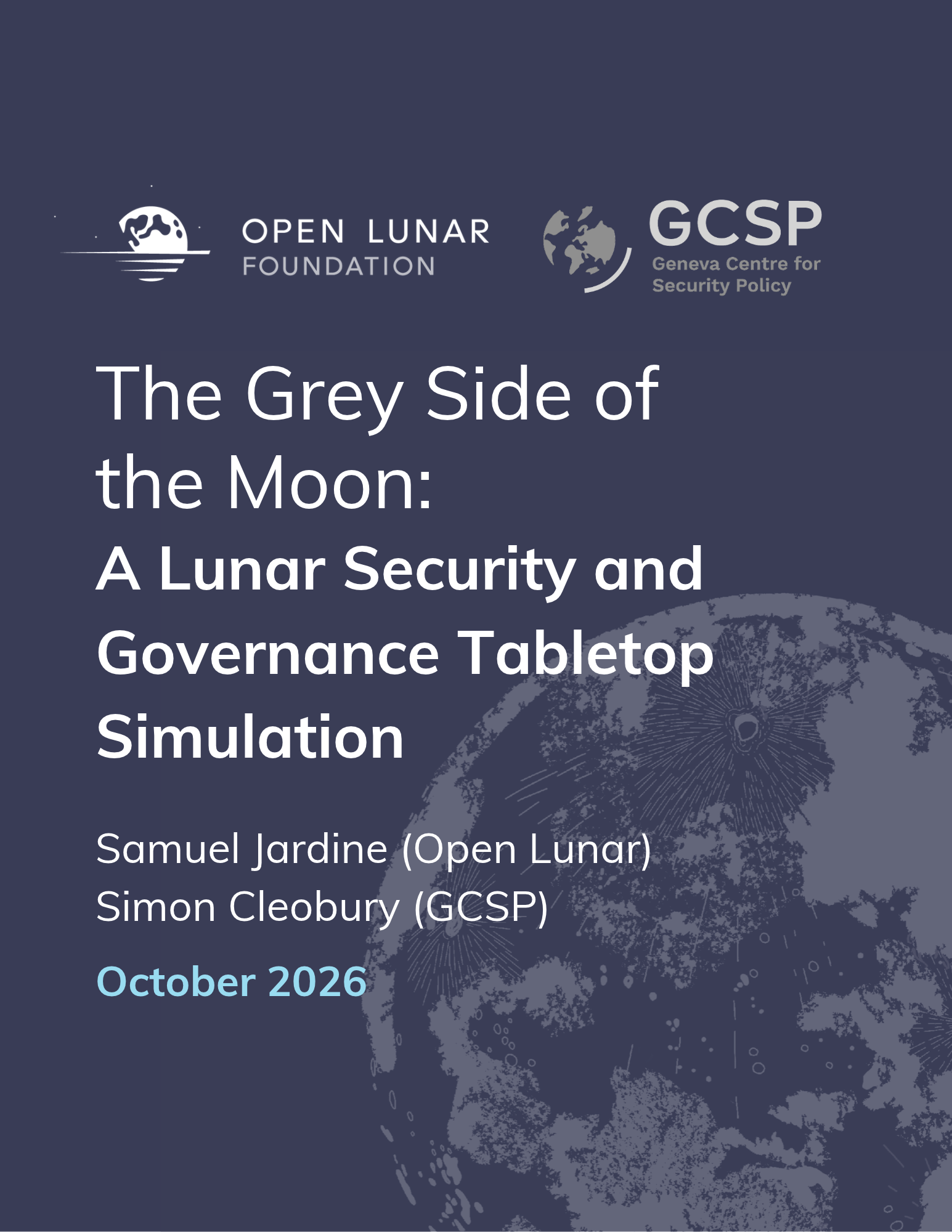 The Grey Side of the Moon: A Lunar Security and Governance Tabletop Simulation