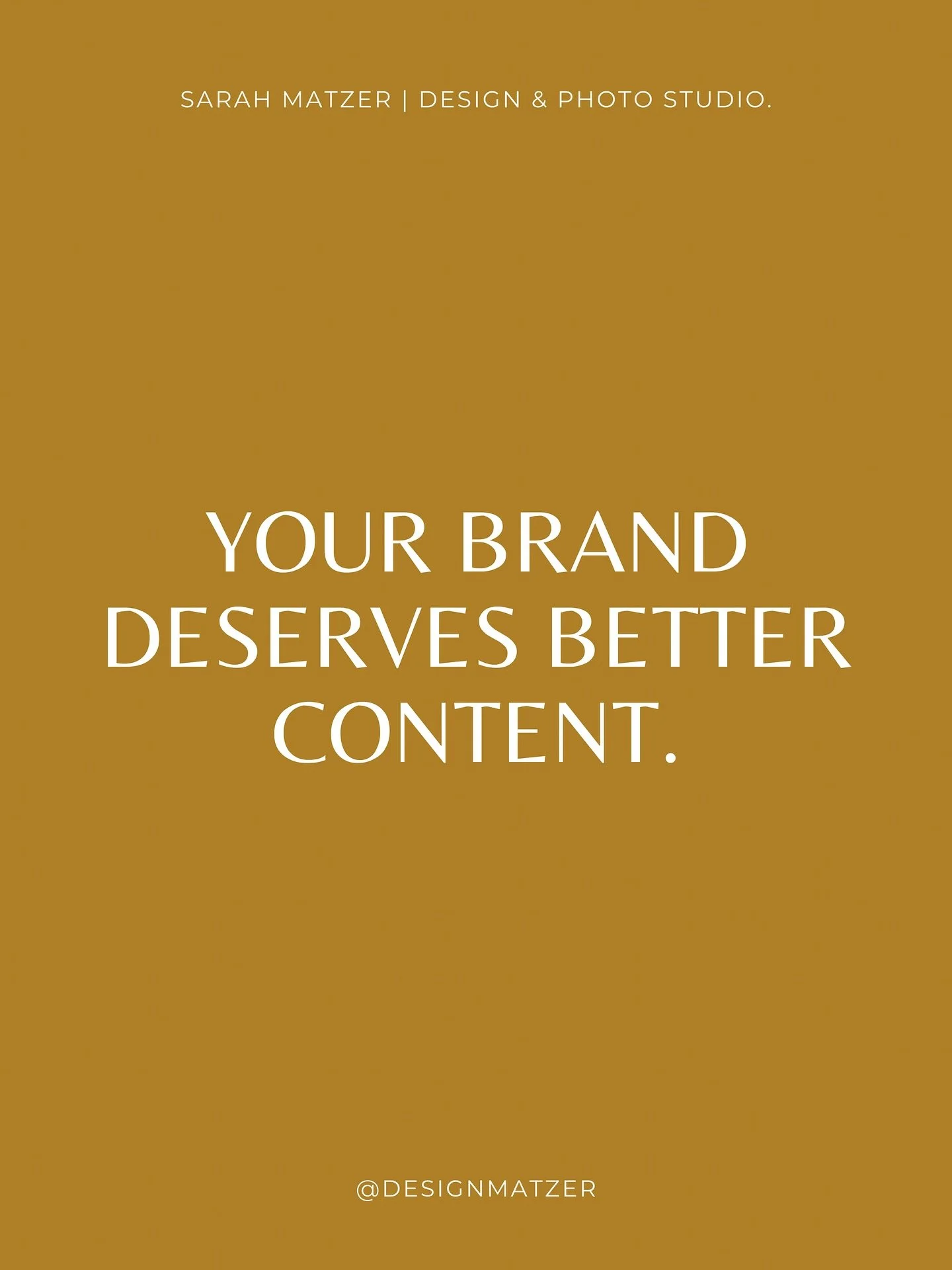 Ready for better content?
Guter Inhalt ist mehr als ein sch&ouml;nes Logo. Ich entwickle eine stimmige visuelle Welt aus Fotografie und Design, die eure Pers&ouml;nlichkeit, Stimmung und Wiedererkennung st&auml;rkt. So wird eure Marke greifbar und er