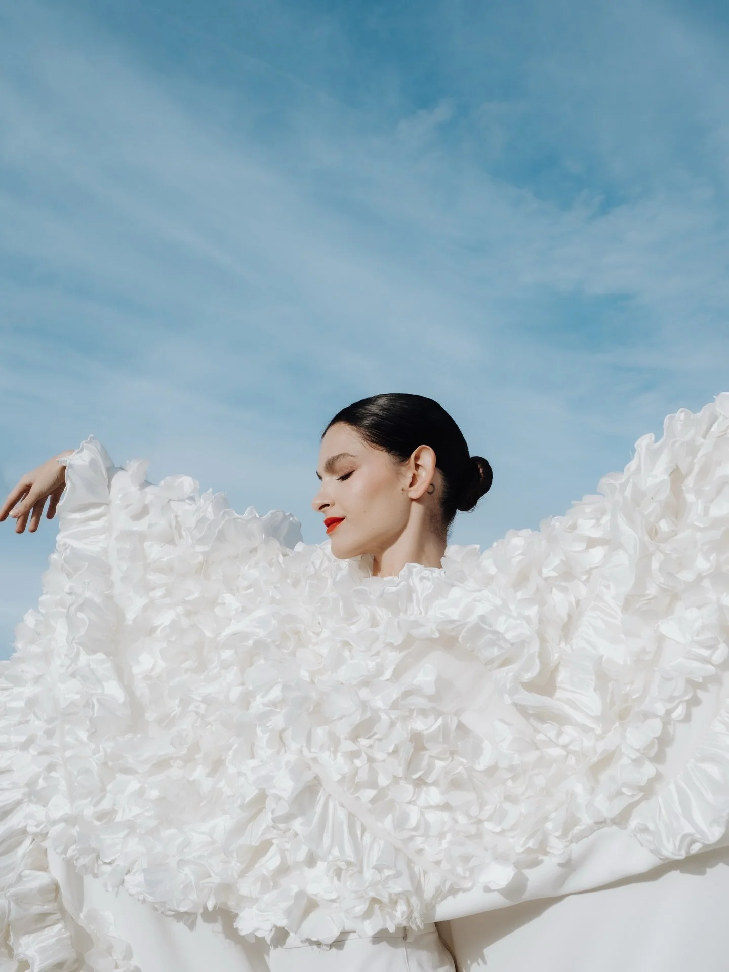 a little bit of heaven. 
model | @abrilgarcia_b 

stylist | ⁠@iamjuancastaneda
photos by @sarahmatzerphotography