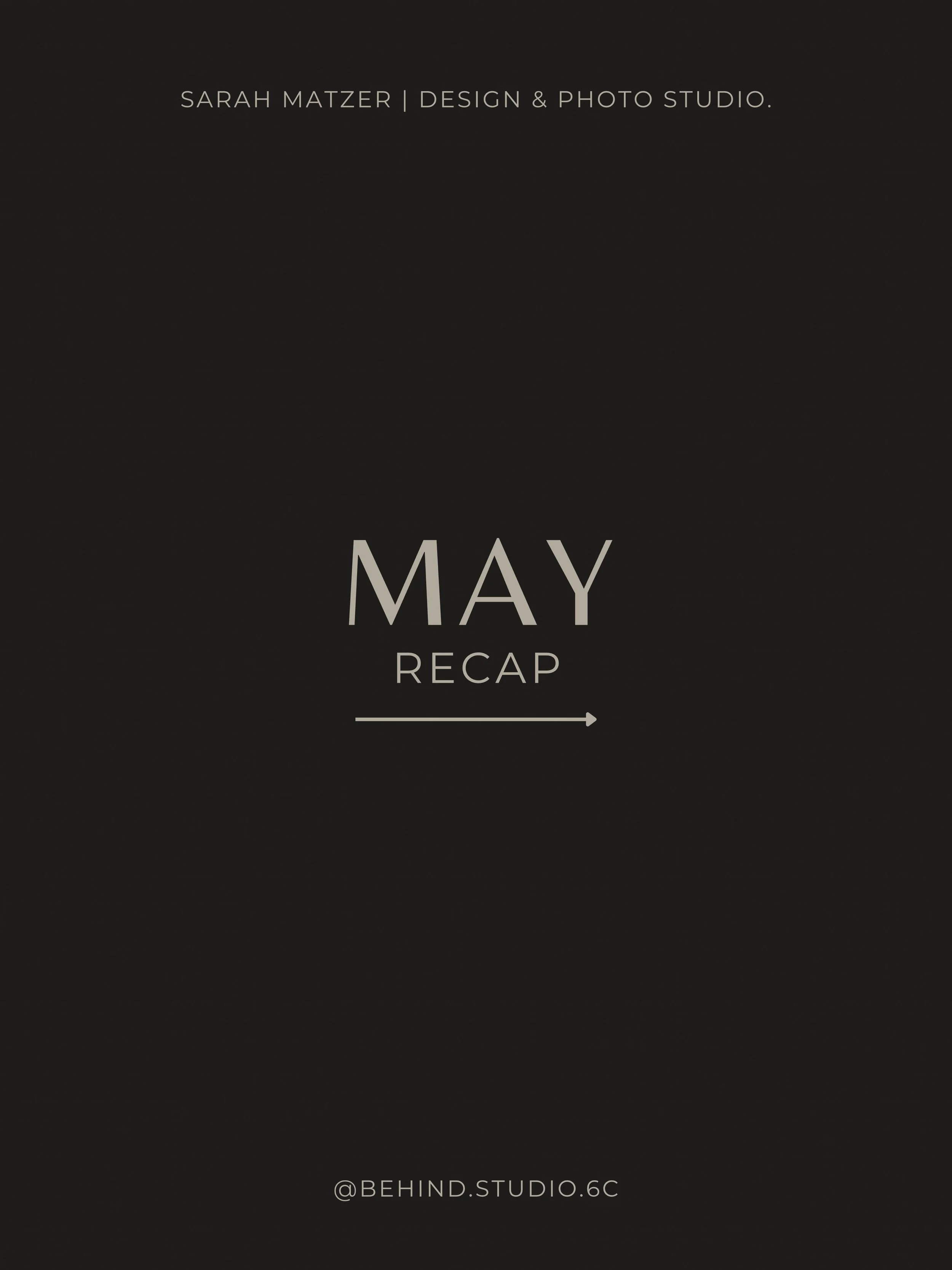 MAY RECAP 🌞 | behind studio 6c lately.
business trips, networking, conferences, interviews, new connections, inspiring conversations, shoots and content creation insight the @studio.6c and on locations. And a lot happening behind the scenes.

Dankba