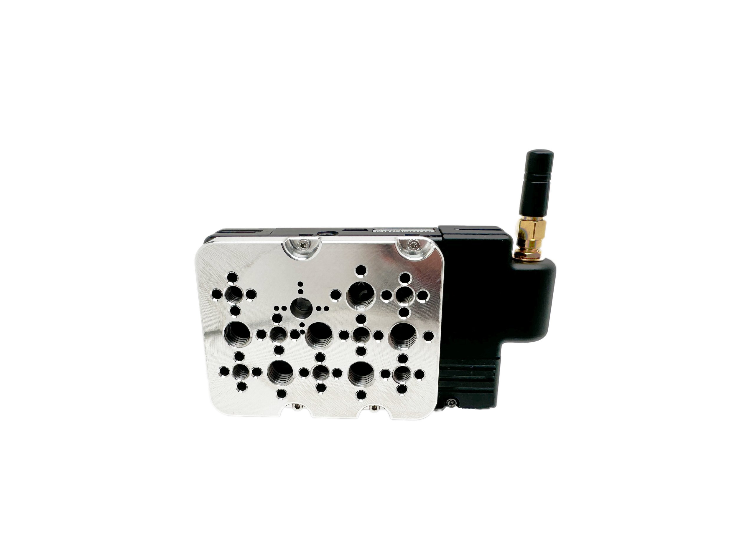 Teradek RT MDR.X Cheeseplate with 1/4" and 3/8" locating pins