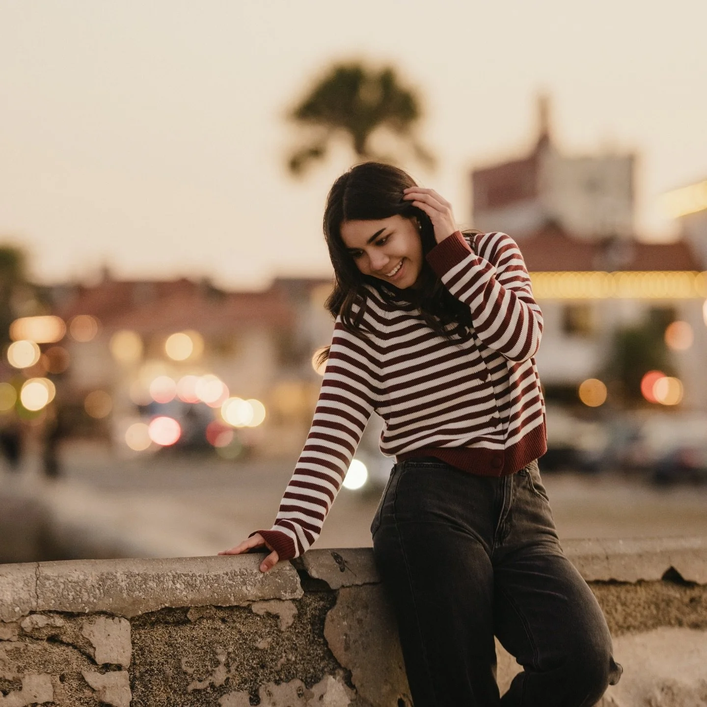 When your cardi matches the whole city 😍