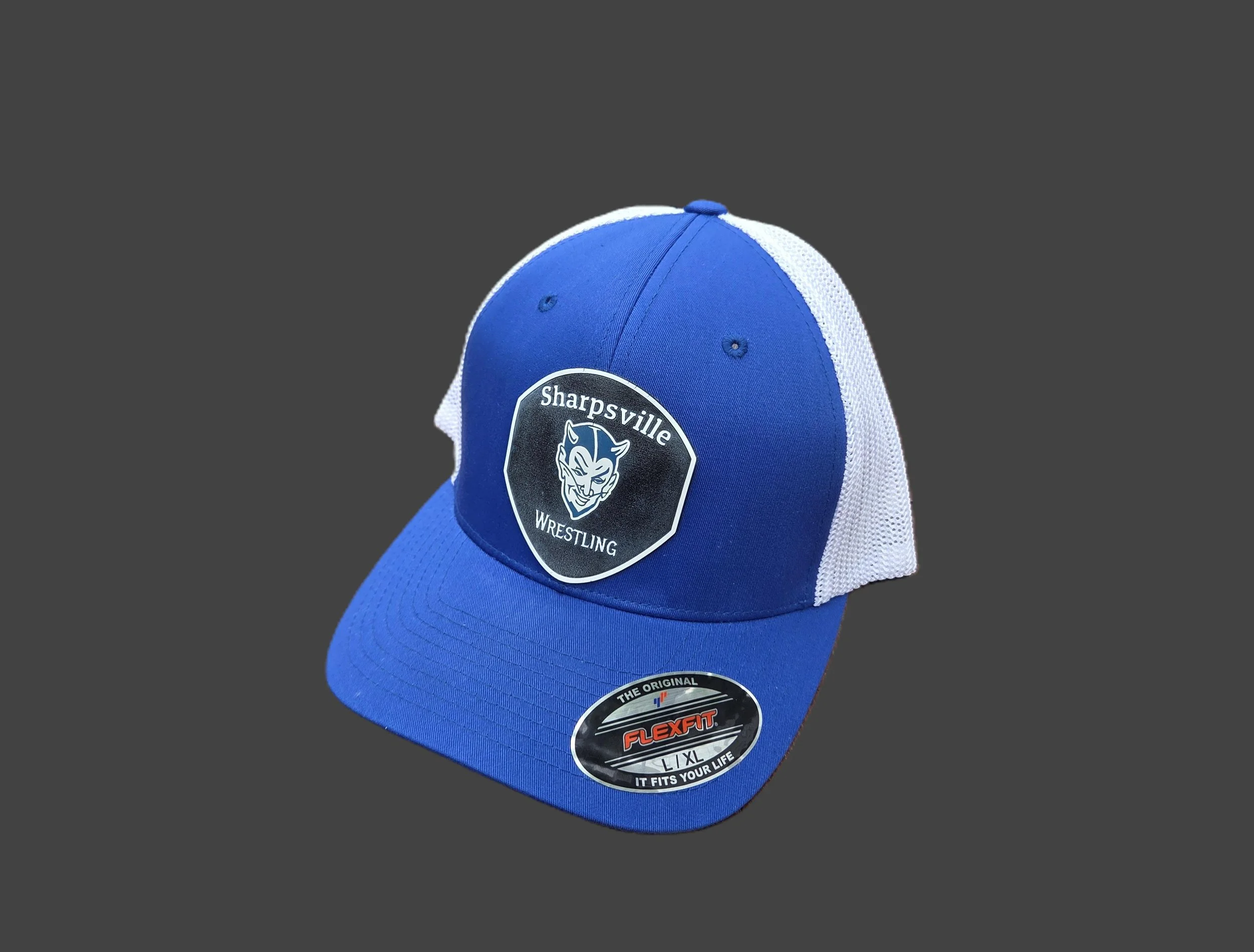Sharpsville Wrestling Flexfit Hat