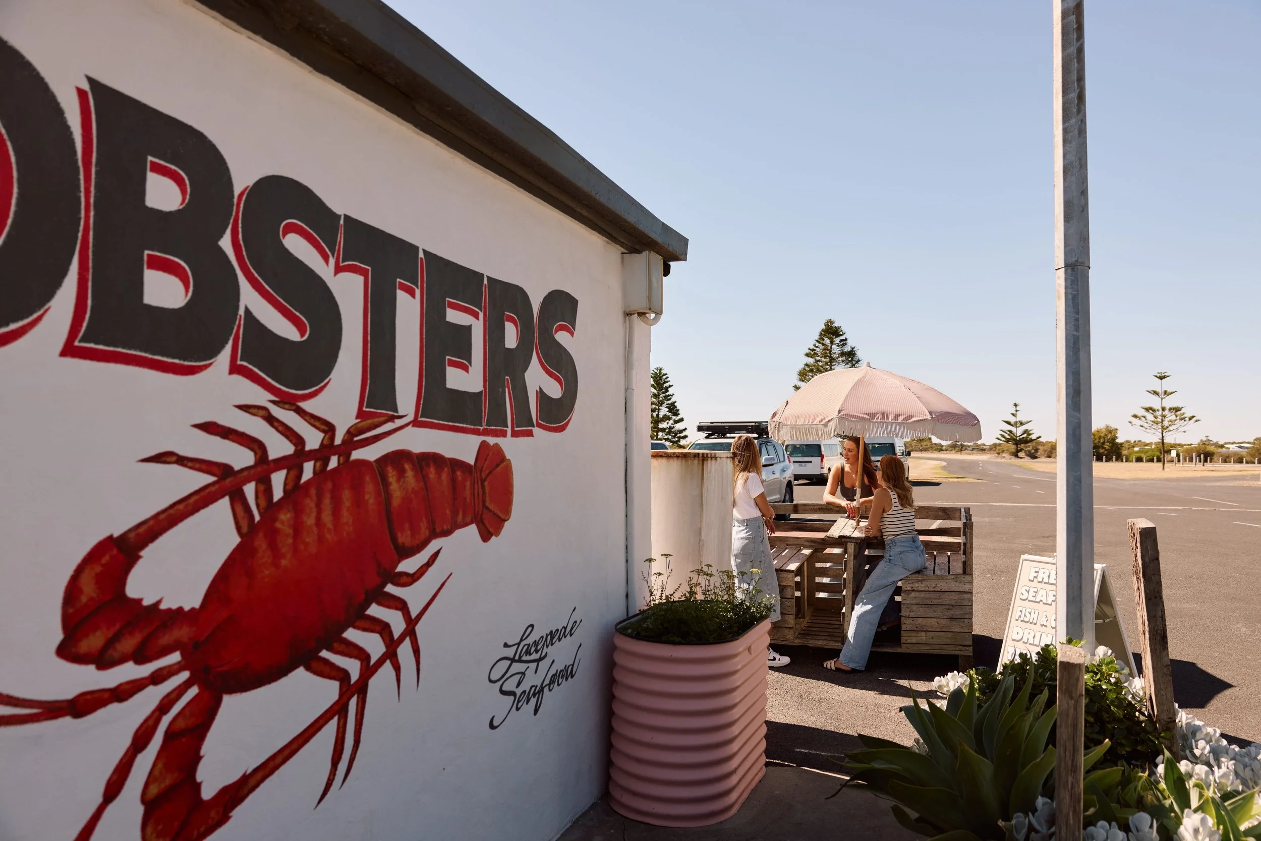 Lacepede Seafood outdoor dining