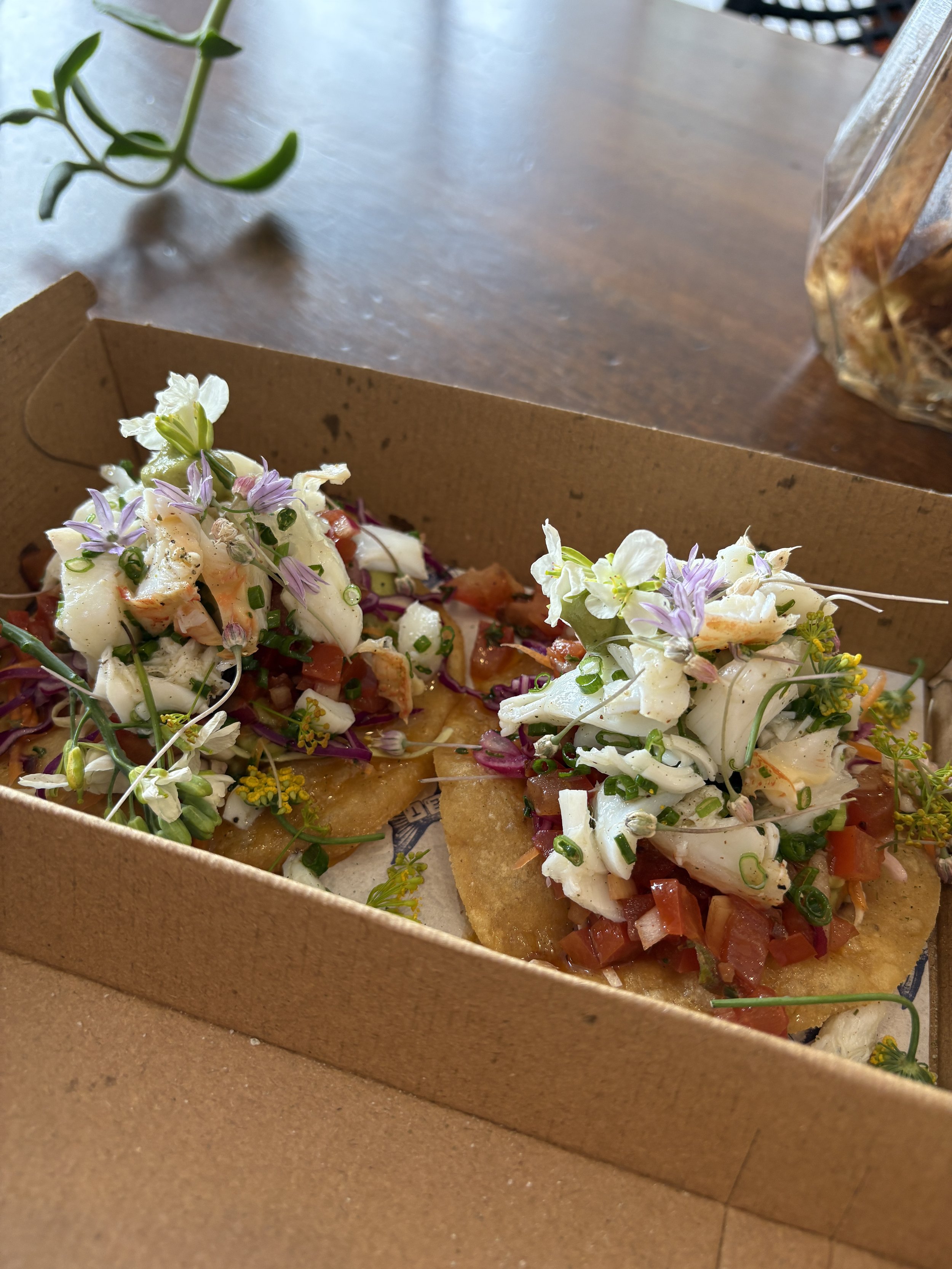 Crayfish Tostadas from Fat Mullet