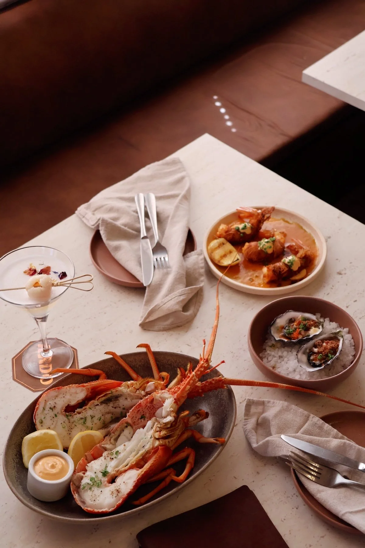 Crayfish at ARDO Restaurant