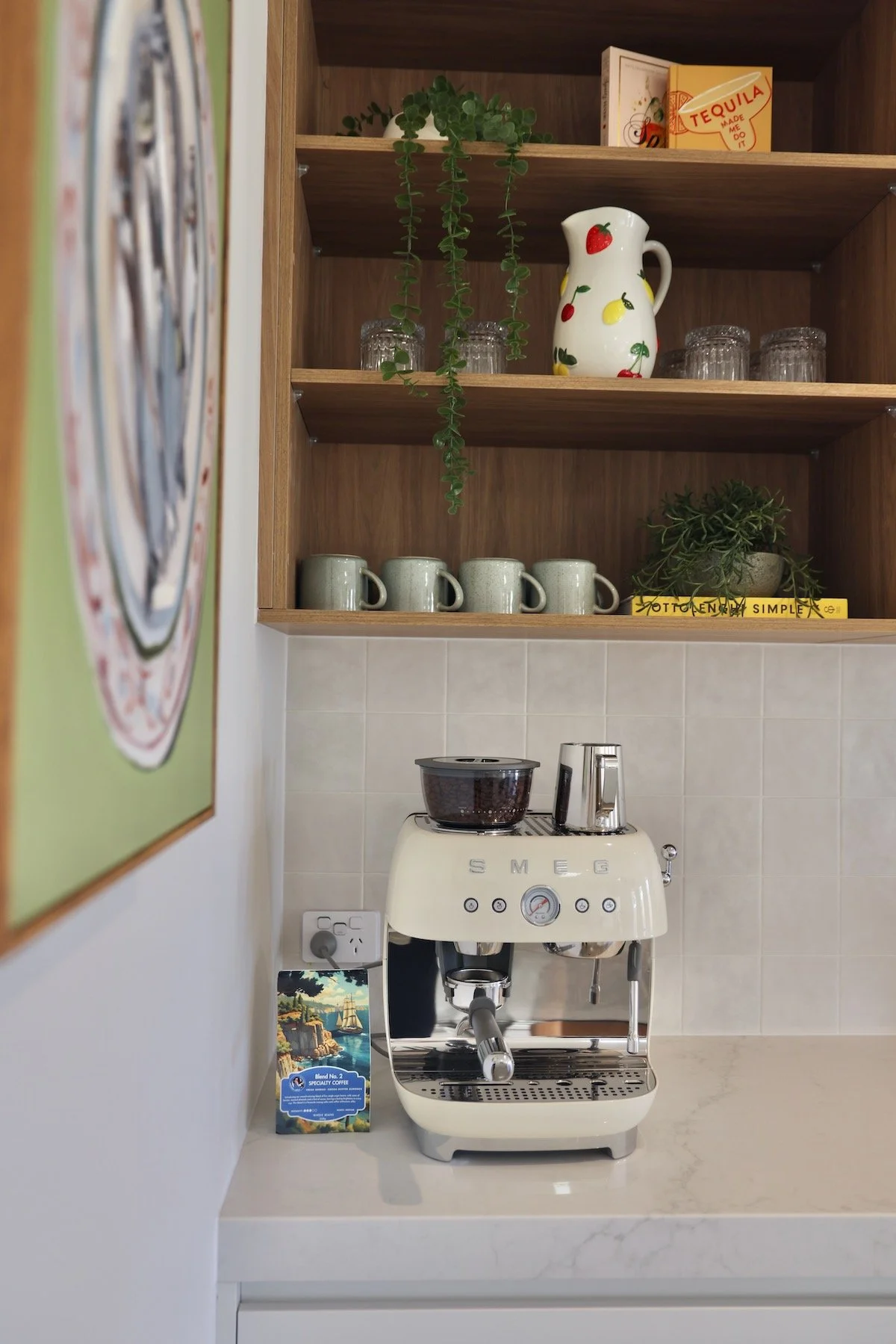SMEG coffee machine