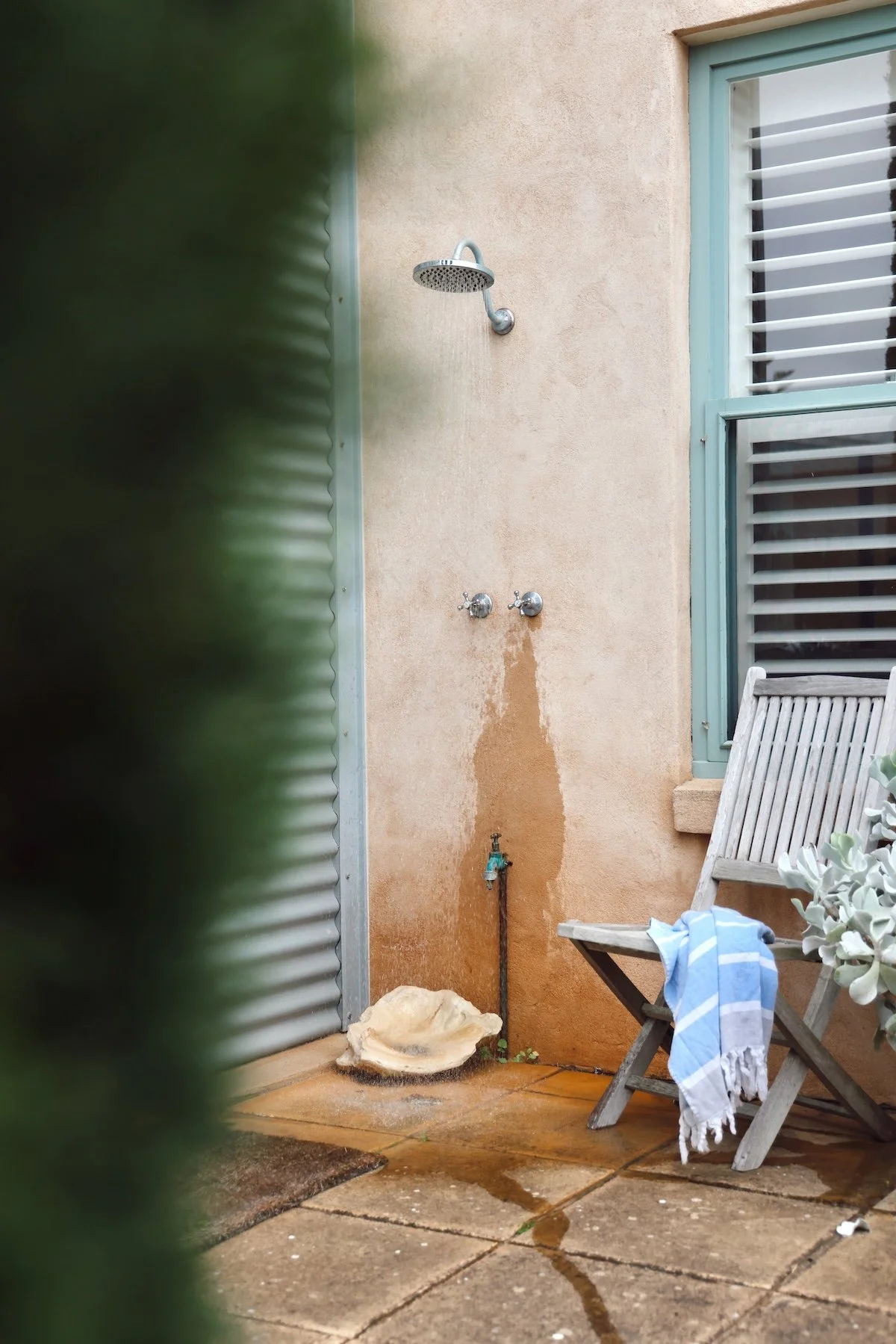 Outdoor shower