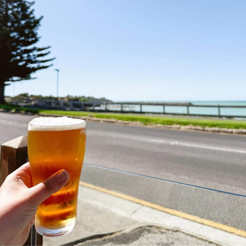 An easy spot for lunch, a cold drink and whatever's on the big screen.